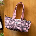 The Quilted Dandelion Photo Baguette - Bubblegum Pink & Black